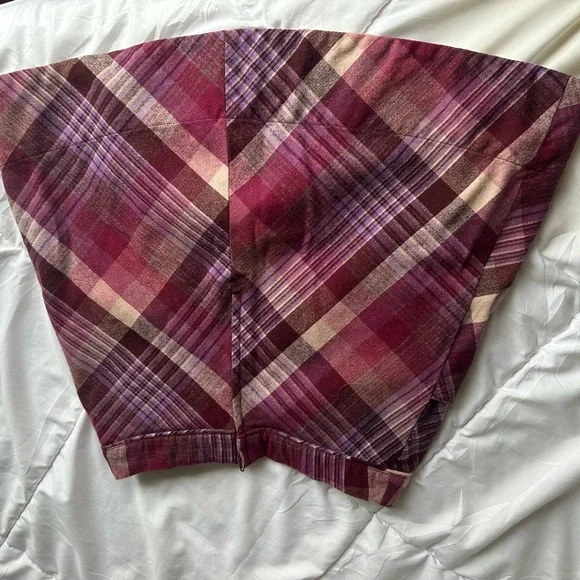 H&M Plaid Wool Mini Skirt - Picture 3 of 3